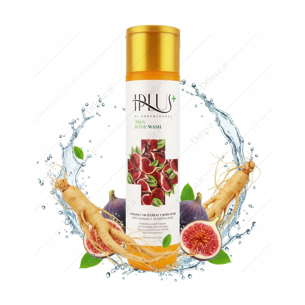 شامپو بدن انرژی بخش آقایان عصاره انجیر و جینسنگ آی پلاس